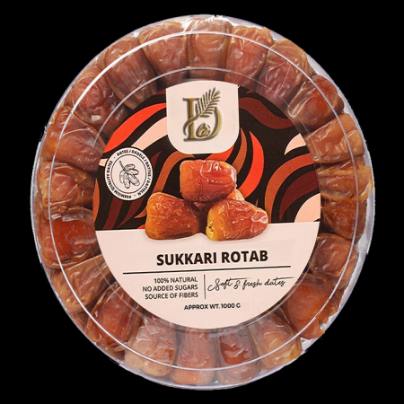 SUKKARY RUTHAB PLASTIC BOX  1000 GM -AZND-1230047